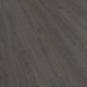 Cast Iron Bark Lacquered Oak Wood Floor