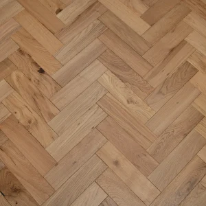 Natural Soft – Engineered Oak Herringbone Flooring